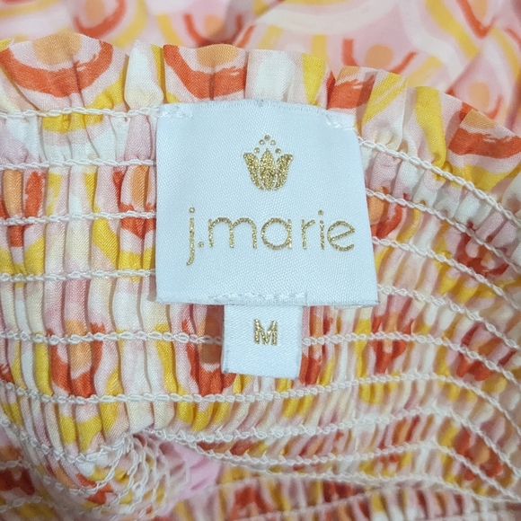 J. Marie Smocked Summer Skort - Picture 3 of 7